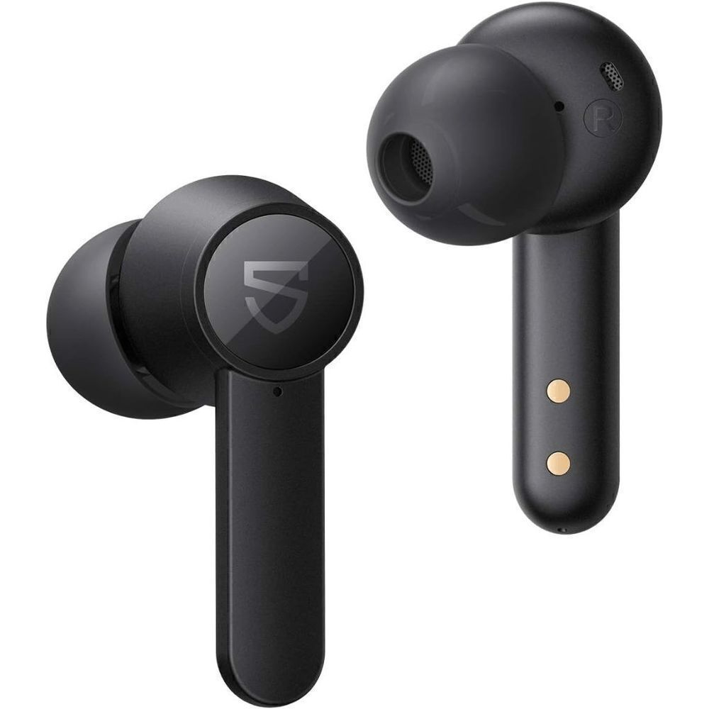 True Wireless Earbuds Bluetooth 5.0 Headphones in-Ear Stereo Earphones with 4-Mi